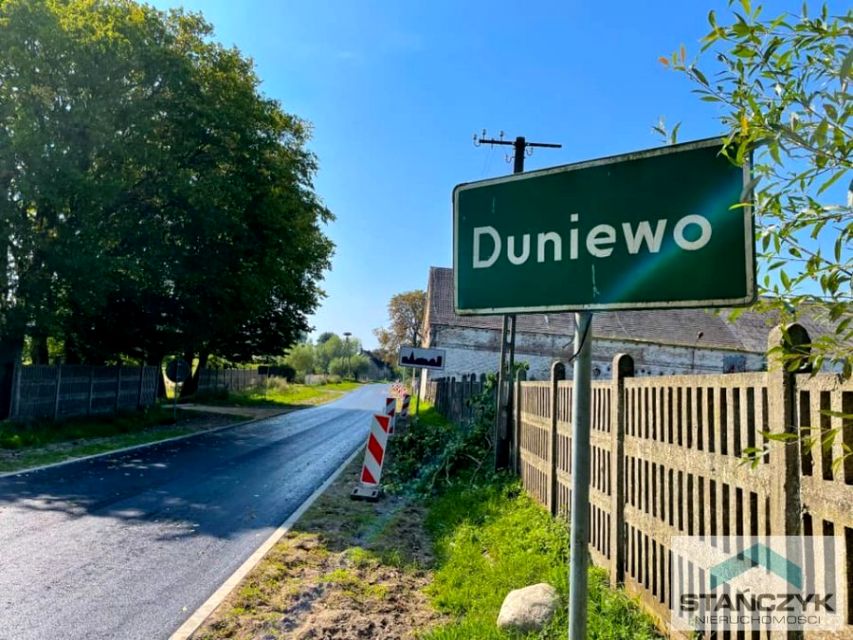 Działka budowlana Duniewo