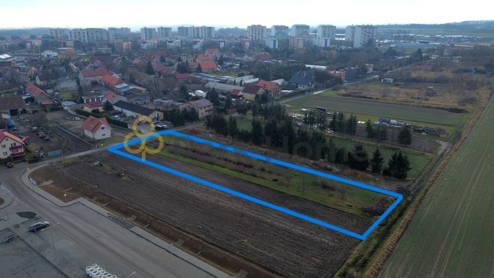 Działka usługowa Głogów