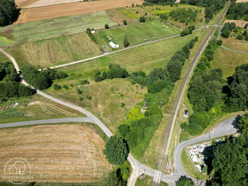 Działka inwestycyjna Ubocze