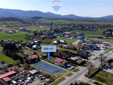 Działka usługowa Jaworze