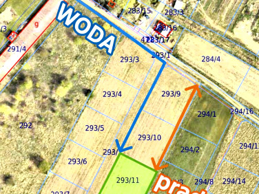 Pusta działka Stanowice