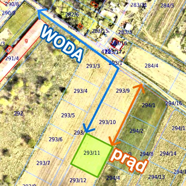 Pusta działka Stanowice