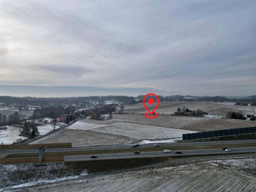 Działka usługowa Wilamowice