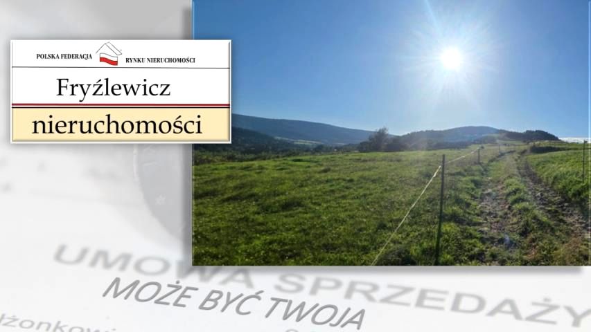 Działka inwestycyjna Grybów