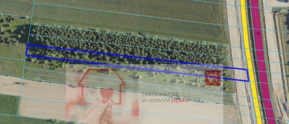 Działka usługowa Skrobów-Kolonia