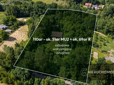 Działka budowlano-rolna Konary