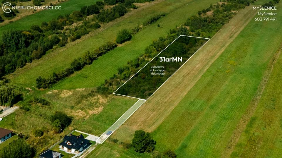 Działka budowlana myślenice