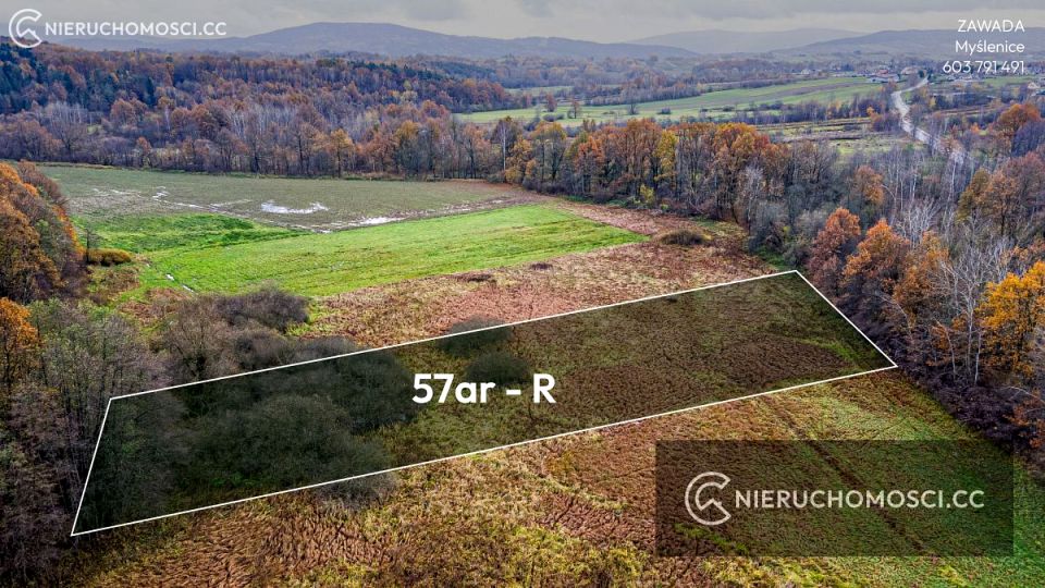 Działka rolna zawada