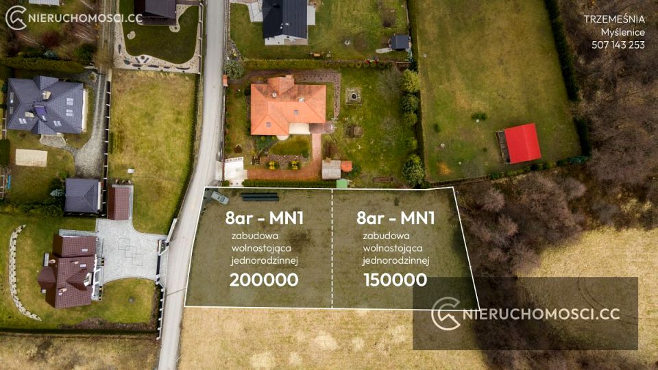 Działka budowlana Trzemeśnia