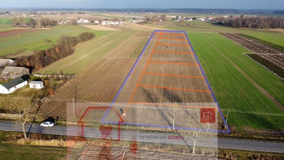 Działka budowlana Helenów