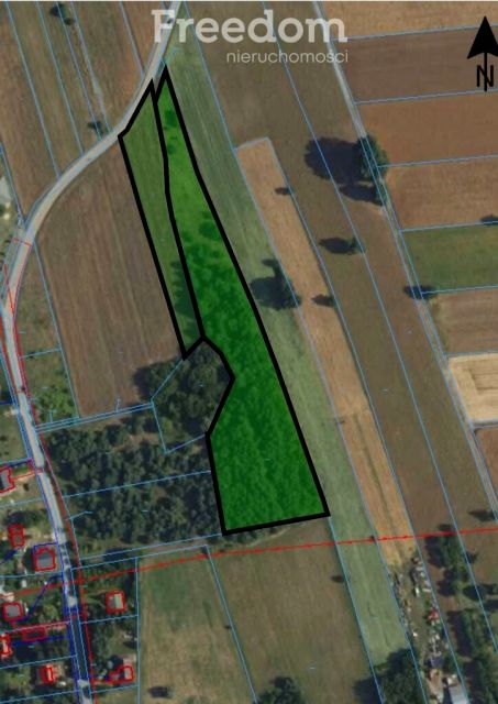 Działka nad jeziorem