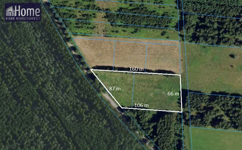 Działka rolna Kruszyniany