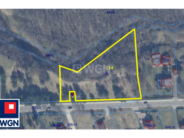 Działka nad jeziorem