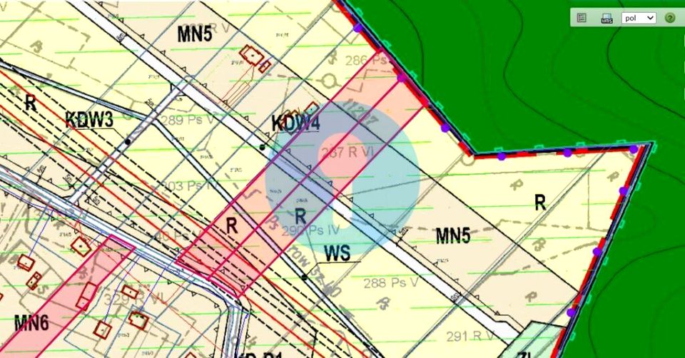 Działka budowlana Brzechów