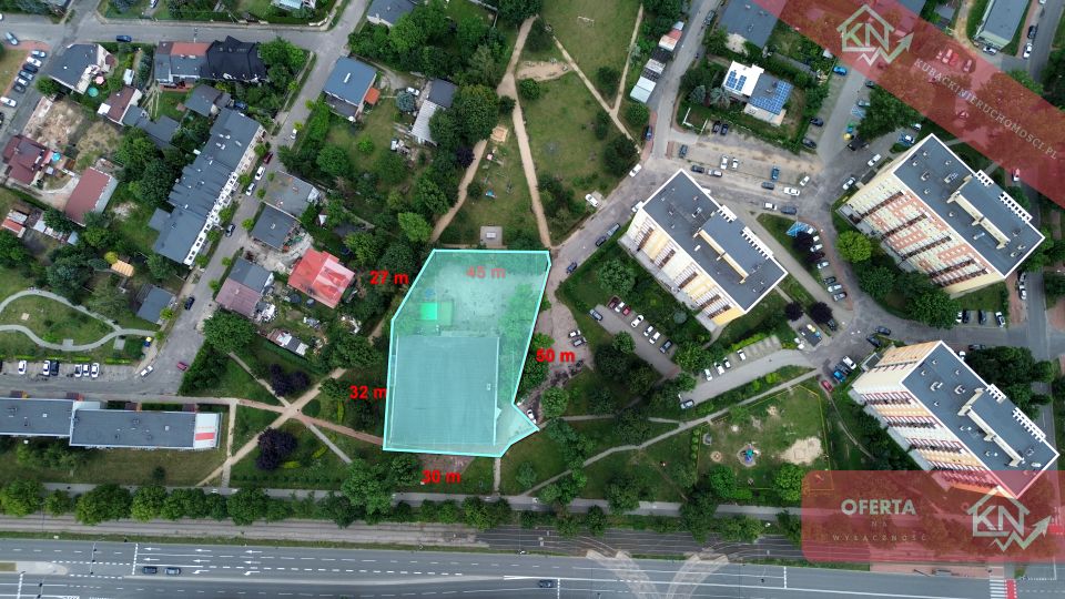 Zabudowana działka Częstochowa