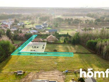 Ogrodzona działka sprzedam