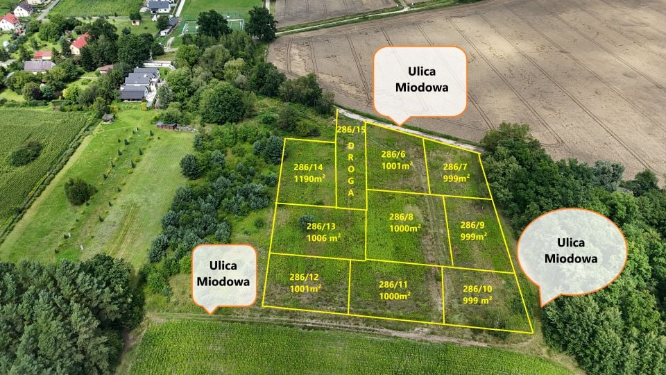 Działka budowlana Nieciszów