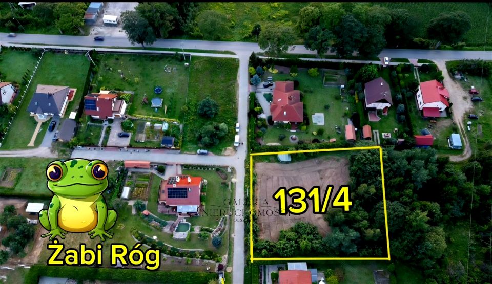 Działka budowlana Żabi Róg