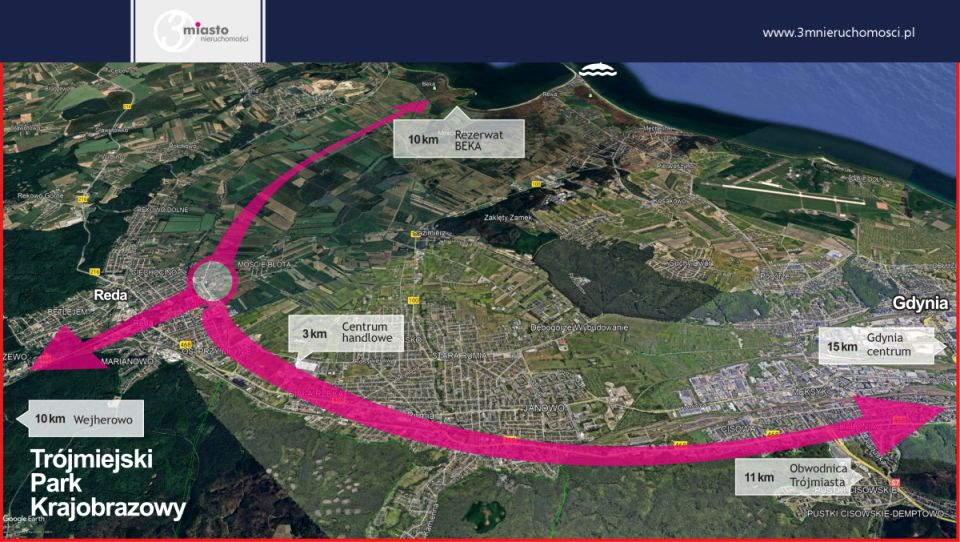 Działka budowlana Reda