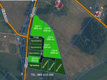 Działka budowlana Połęczyno