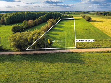 Pusta działka Okrasin