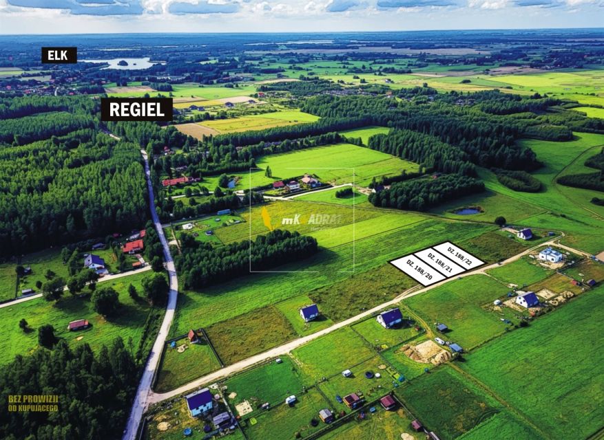 Pusta działka Regiel