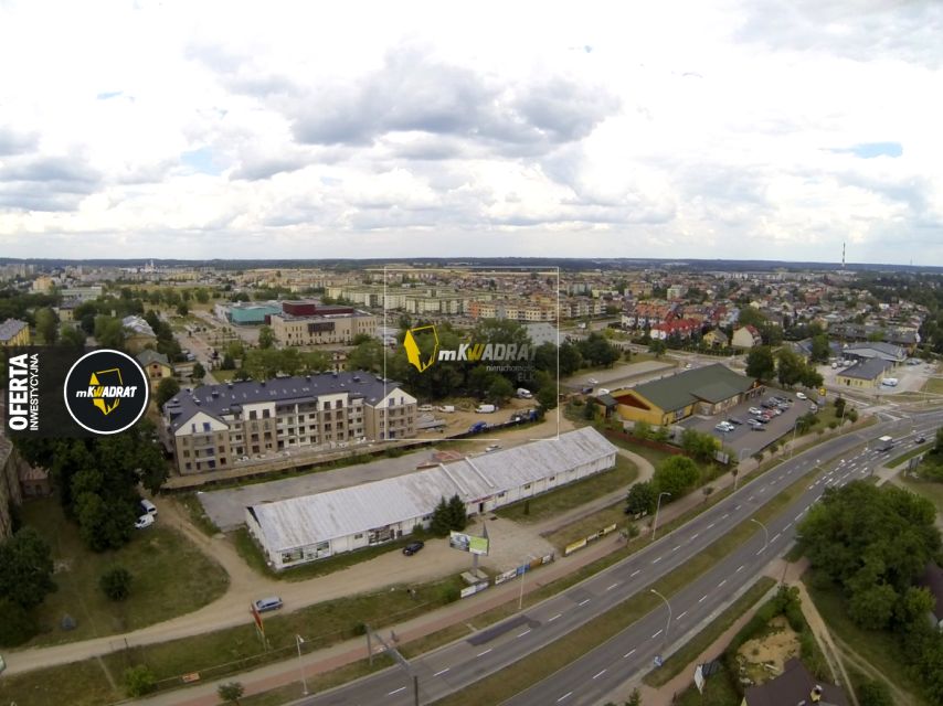 Zabudowana działka Suwałki