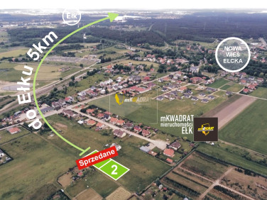 Działka budowlana Nowa Wieś Ełcka