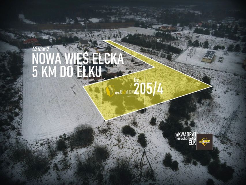 Działka budowlana Nowa Wieś Ełcka