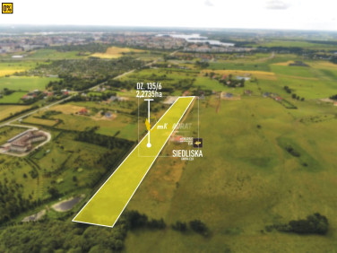 Pusta działka Siedliska