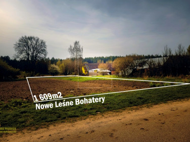 Pusta działka Nowe Leśne Bohatery