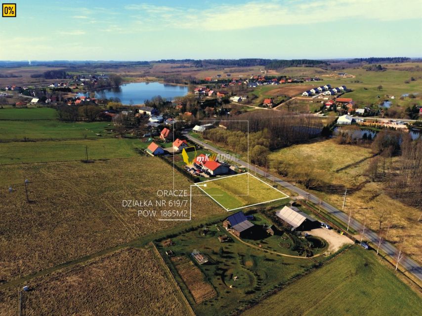 Pusta działka Oracze