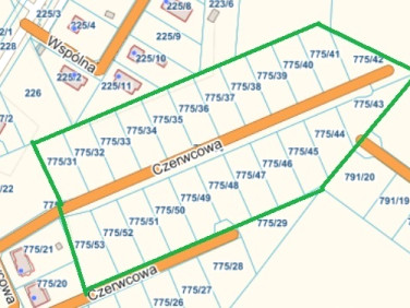 Działka budowlana Glinno