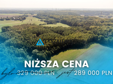 Działka nad jeziorem