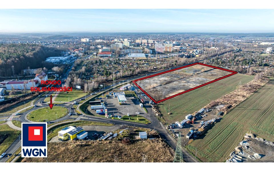 Działka inwestycyjna Kruszyn