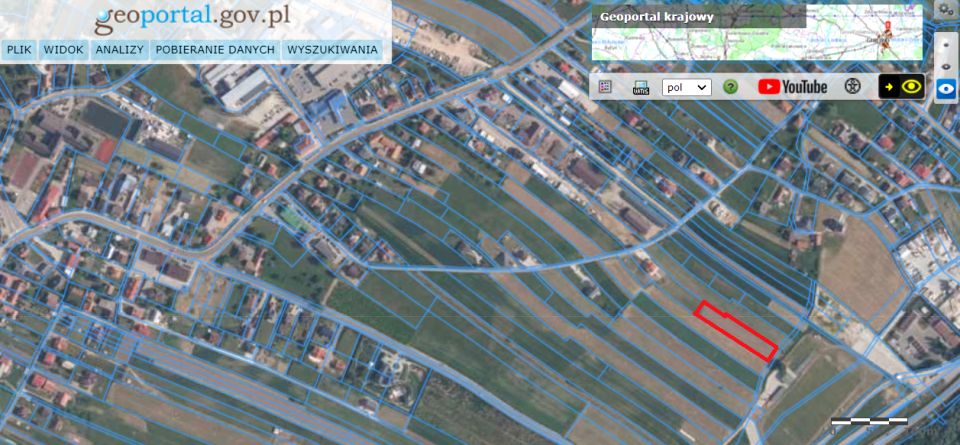 Działka Podegrodzie