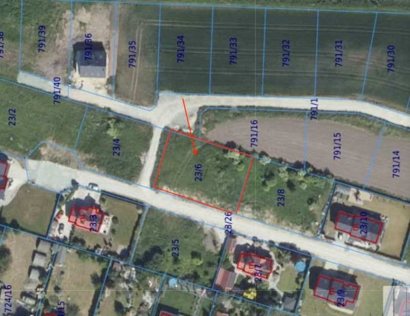 Działka budowlana Żórawina