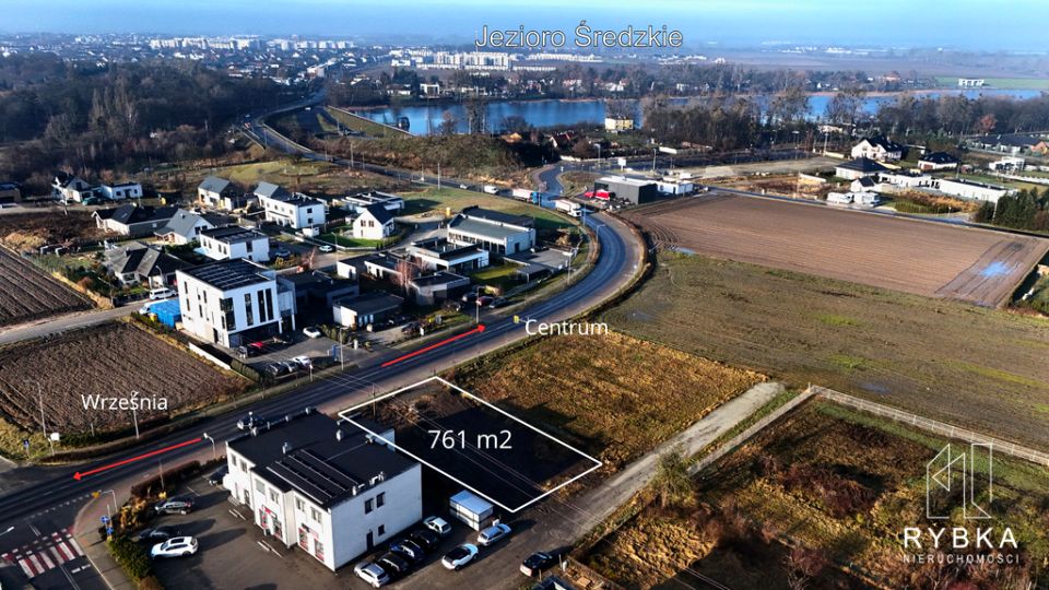 Ogrodzona działka sprzedam