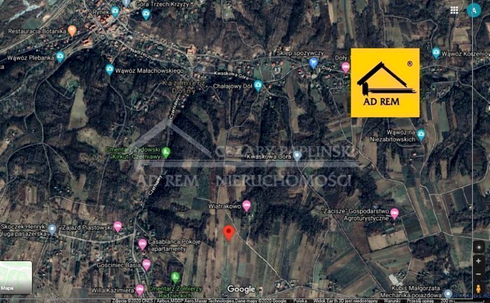 Działka rolna Kazimierz Dolny