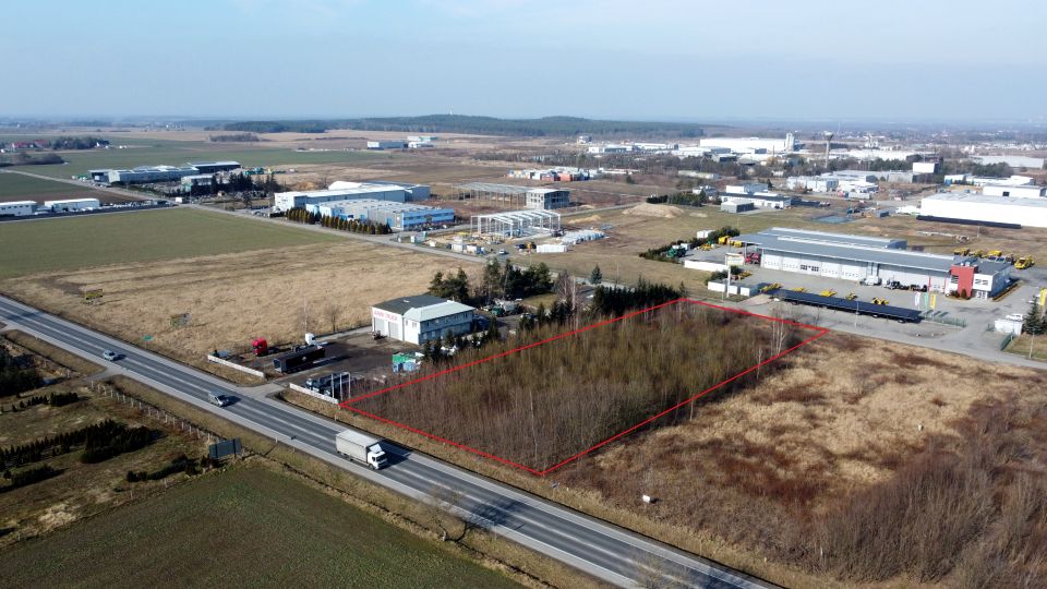 Działka inwestycyjna Błonie