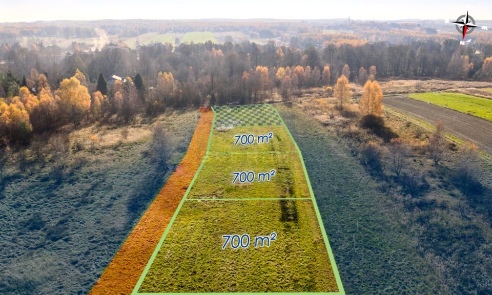 Działka budowlana Koziegłówki