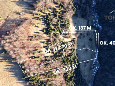 Działka rolno-leśna Ochotnica Górna