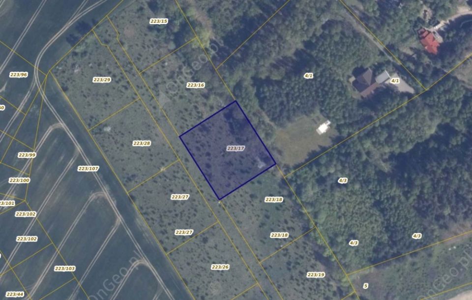 Działka rolna Warcz