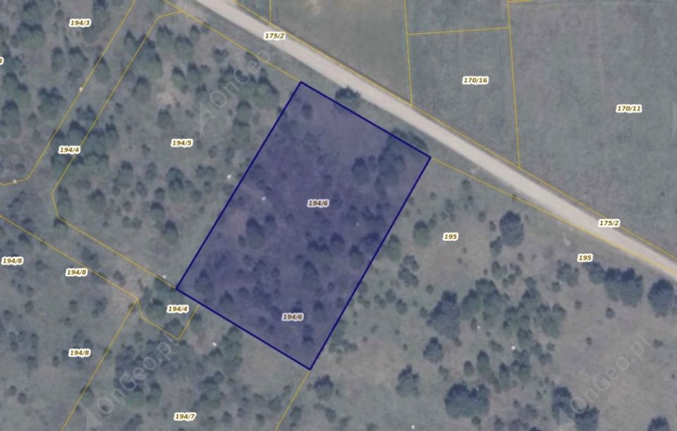 Działka budowlana Ełganowo