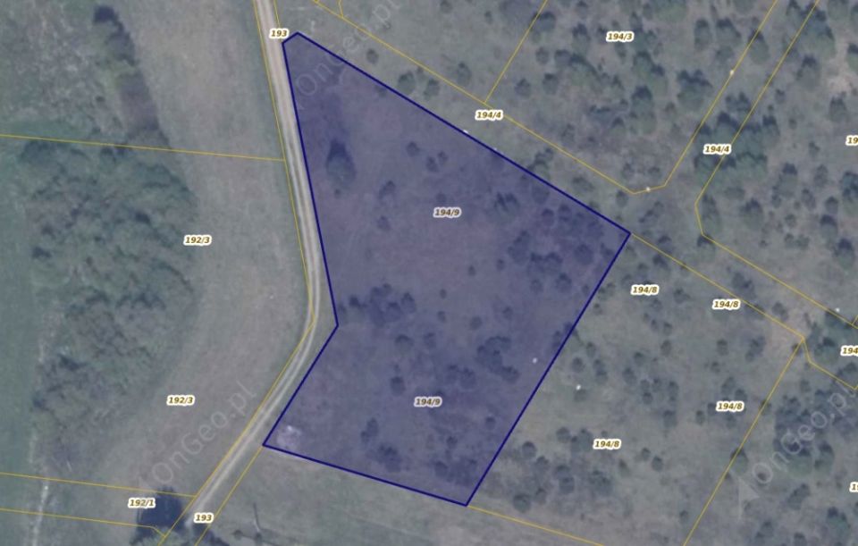 Działka budowlana Ełganowo