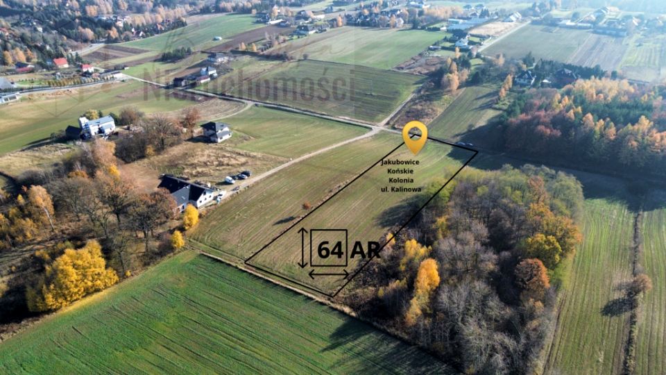 Działka budowlana Jakubowice Konińskie-Kolonia