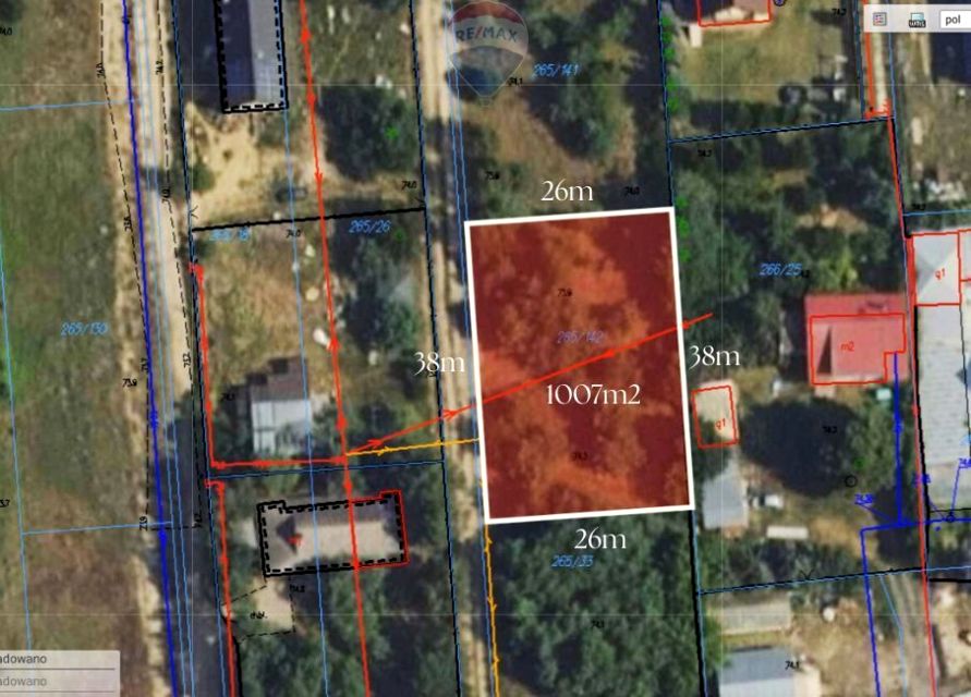 Działka budowlana Nowe Grochale