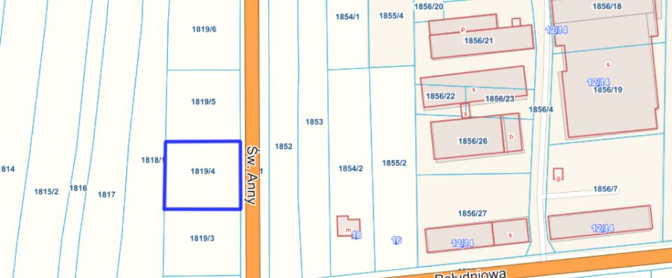 Działka budowlana Brzeziny