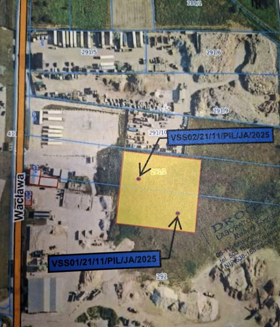 Działka przemysłowa Sokołów