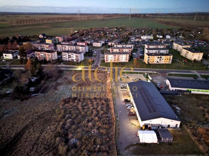 Działka usługowa Gniewino